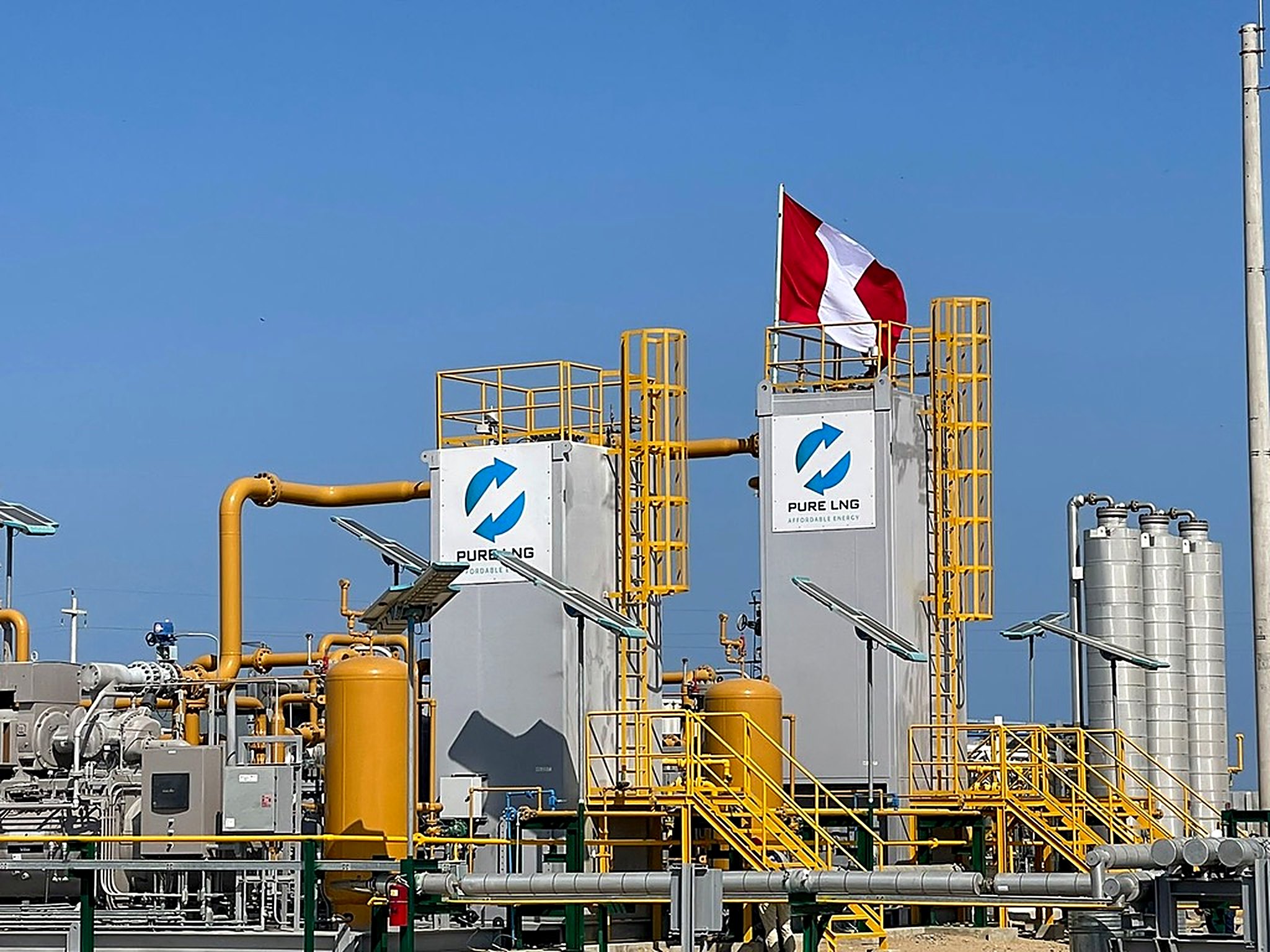 Los trenes de licuefacción de Pure LNG en Colán, 2026